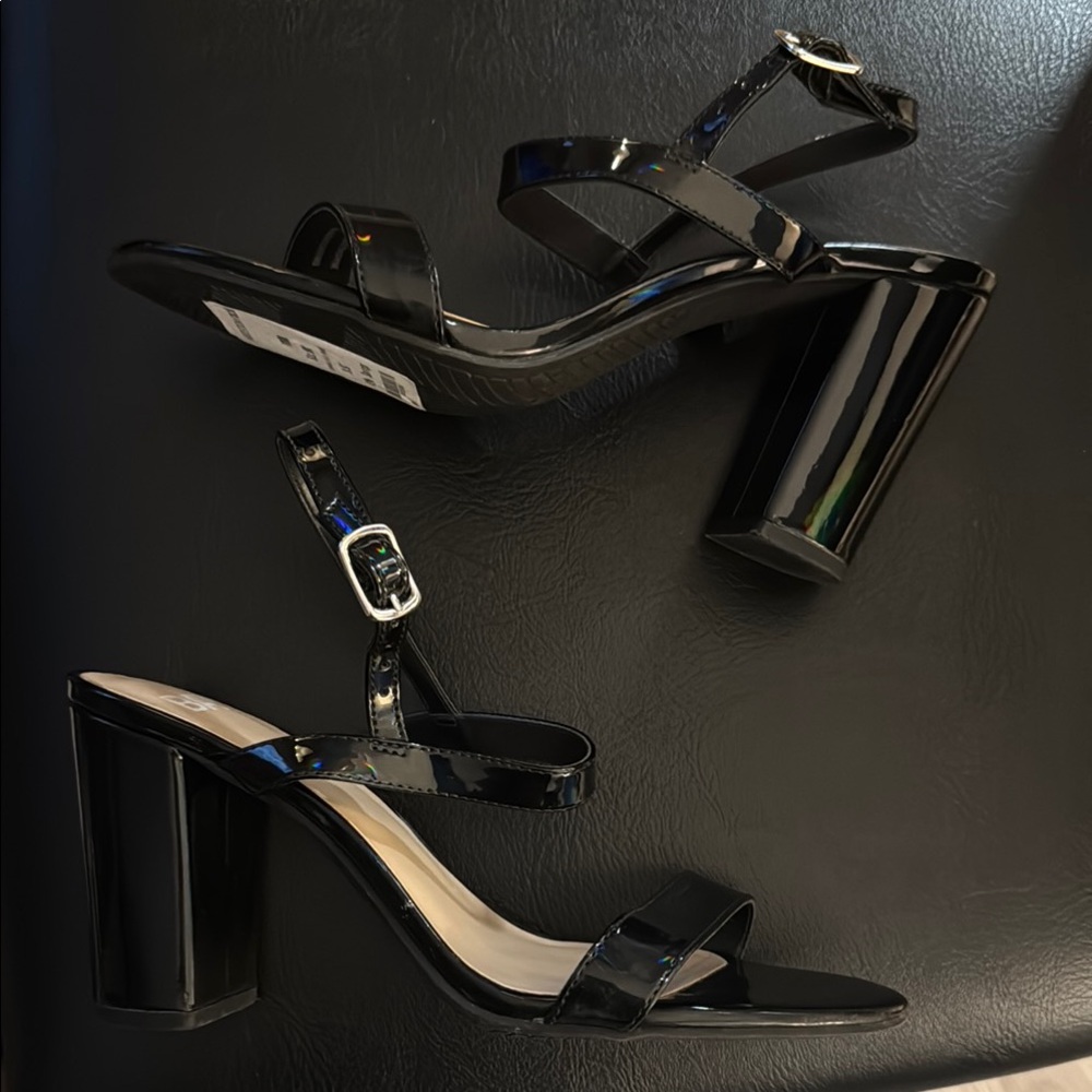 BP Lula Slingback Sandal in black iridescent 😊 Size 8M NWOB